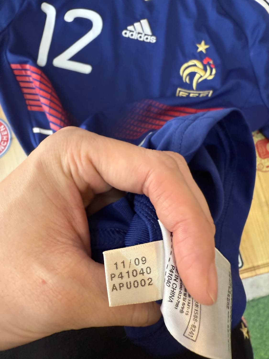 [국내L]2010 프랑스 국대 홈 앙리 유니폼 상품이미지3