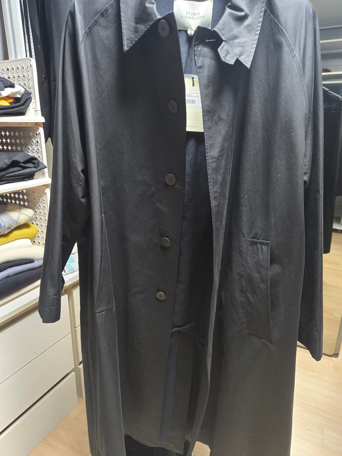 스튜디오니콜슨 트렌치코트 상품이미지1