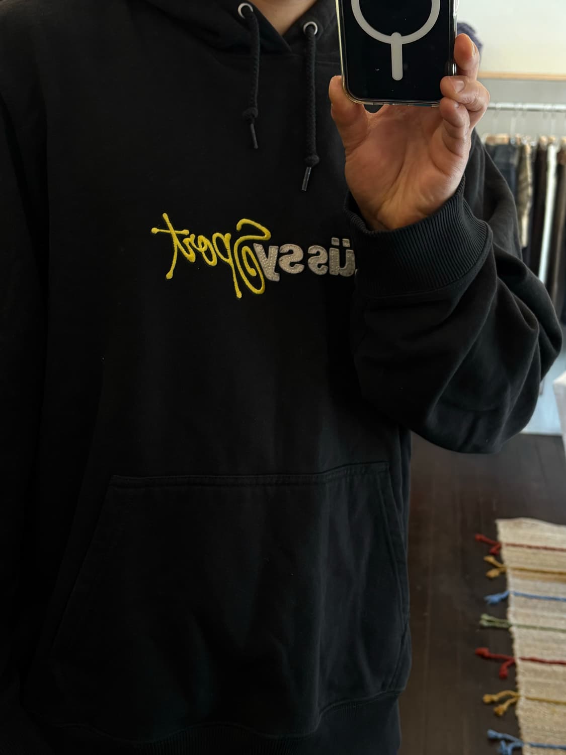 스투시 스포츠 자수 후드 상품이미지7