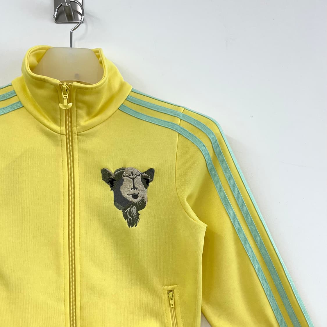 아디다스 딱붙핏 마라케시 레몬 민트 트랙탑 져지 상품이미지4