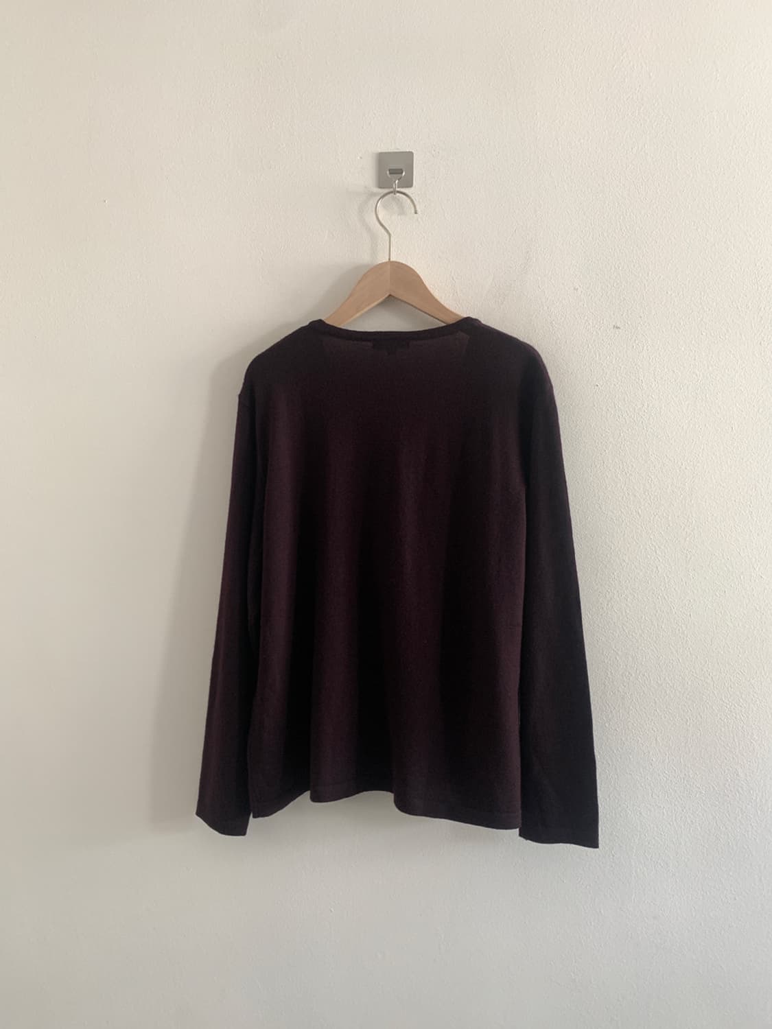 (Vintage)Button Loose Cardigan(Violet) 상품이미지6