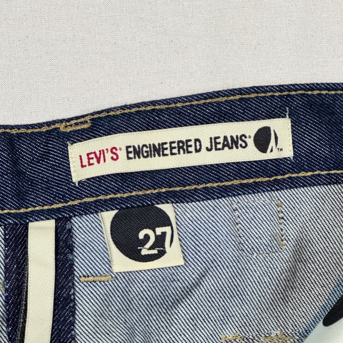 28inch) 리바이스 엔지니어드 데님 청 치마 스커트 상품이미지10