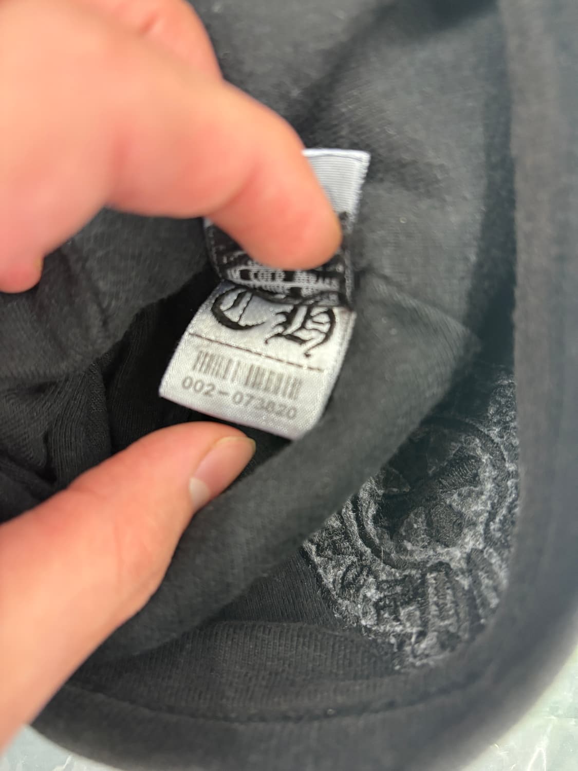 크롬하츠 와플 블랙 비니  상품이미지4