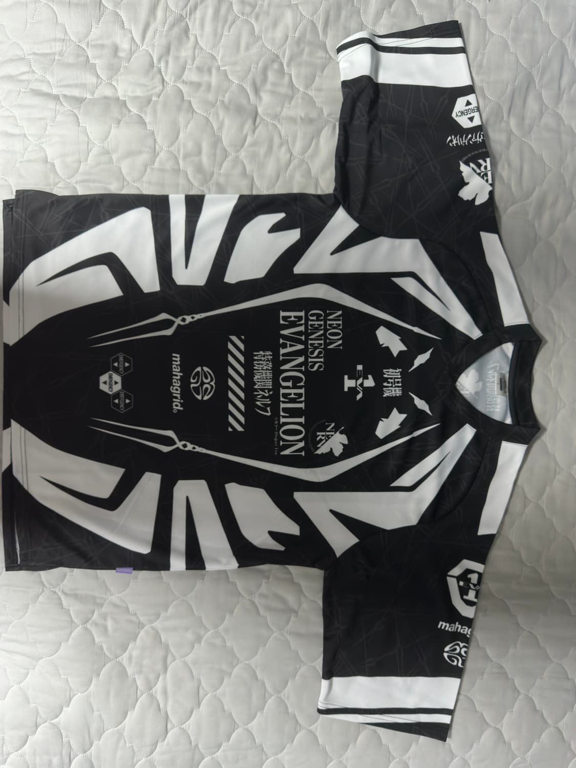 새상품) 마하그리드 에반게리온 져지 블랙 L 상품이미지2