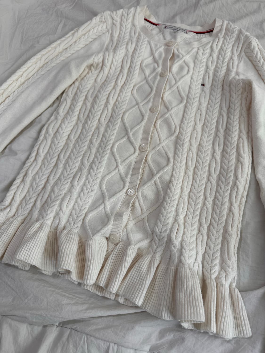 타미힐피거 화이드 프릴 가디건 상품이미지2