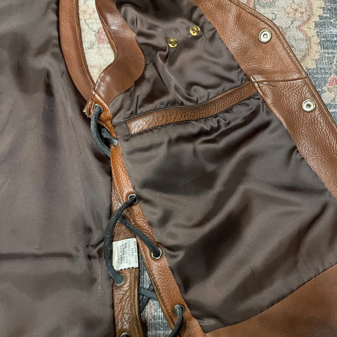 할리 데이비슨 레더 베스트 상품이미지8