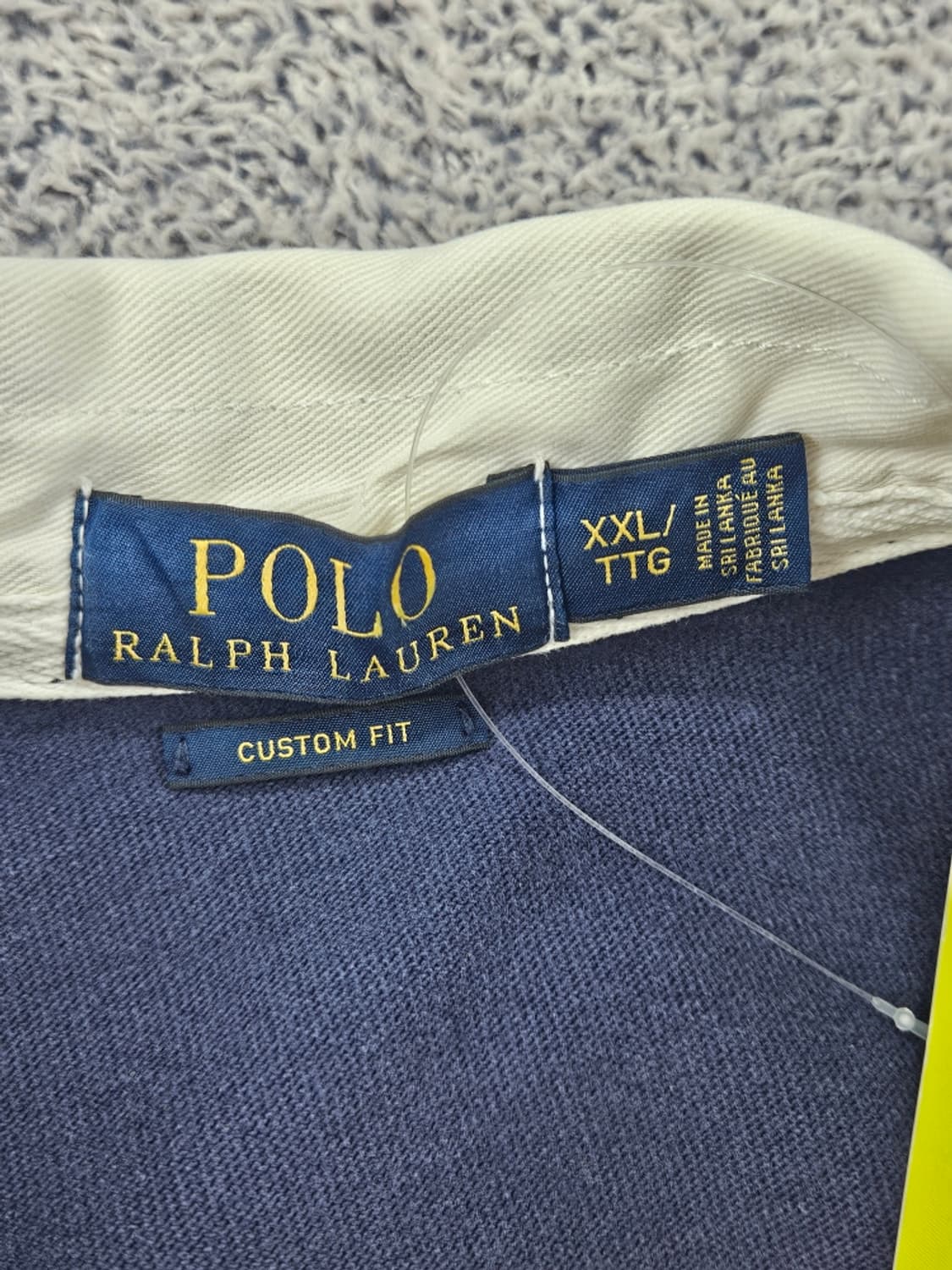 폴로랄프로렌 스트라이프 럭비 티셔츠 크롭커스텀 ( 2XL )/ 11842 상품이미지8