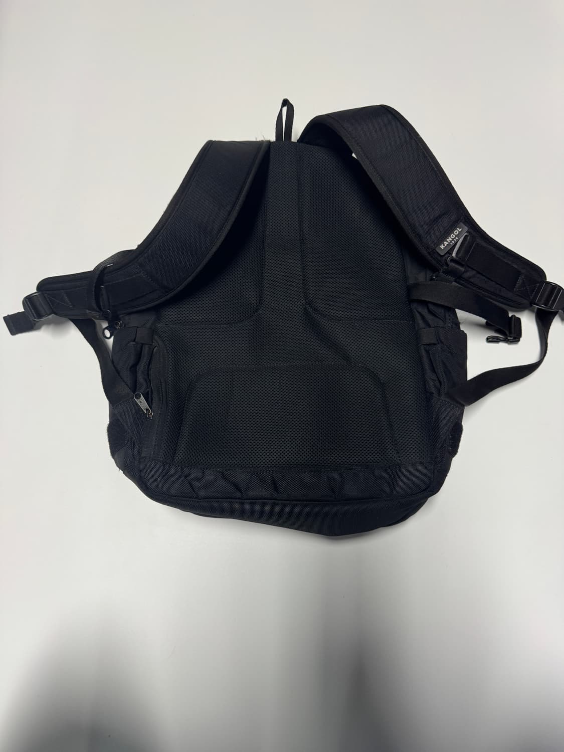 캉골 kangol 멀티수납 블랙 백팩 상품이미지2