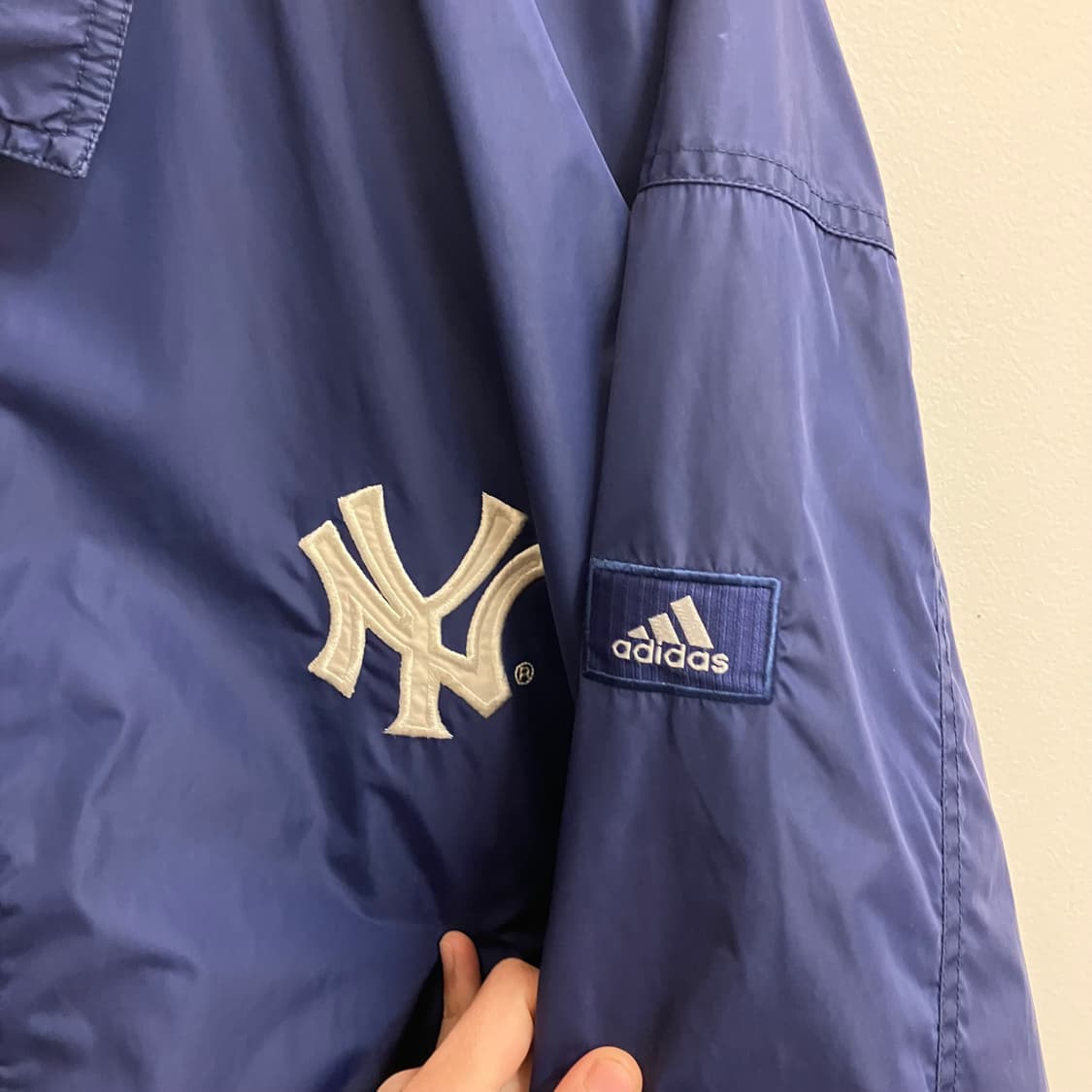 N173 아디다스 뉴욕양키스 코치 자켓 상품이미지10