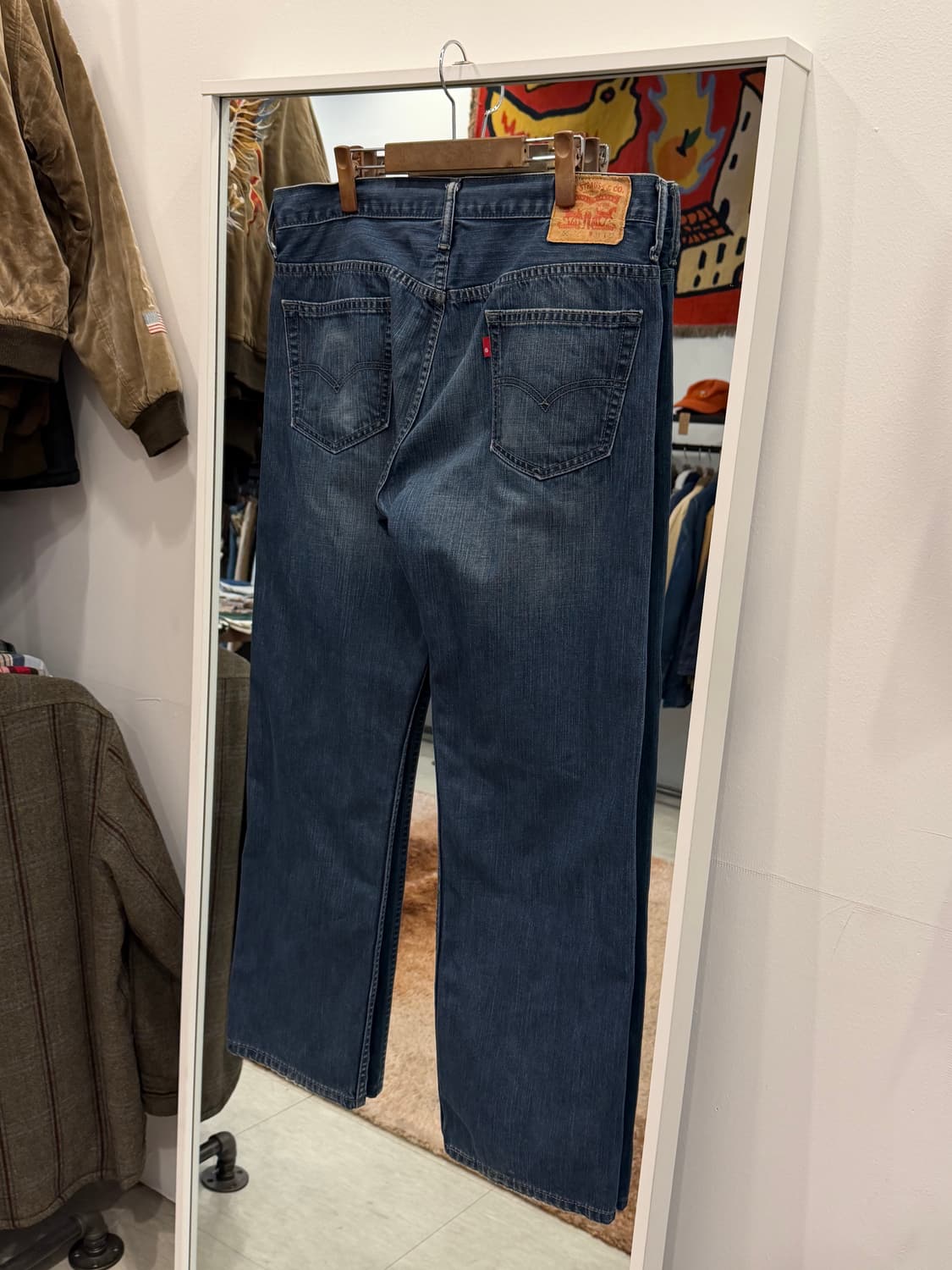 Levis 리바이스 569 블랭크탭 데님 팬츠 (36inch) 상품이미지5