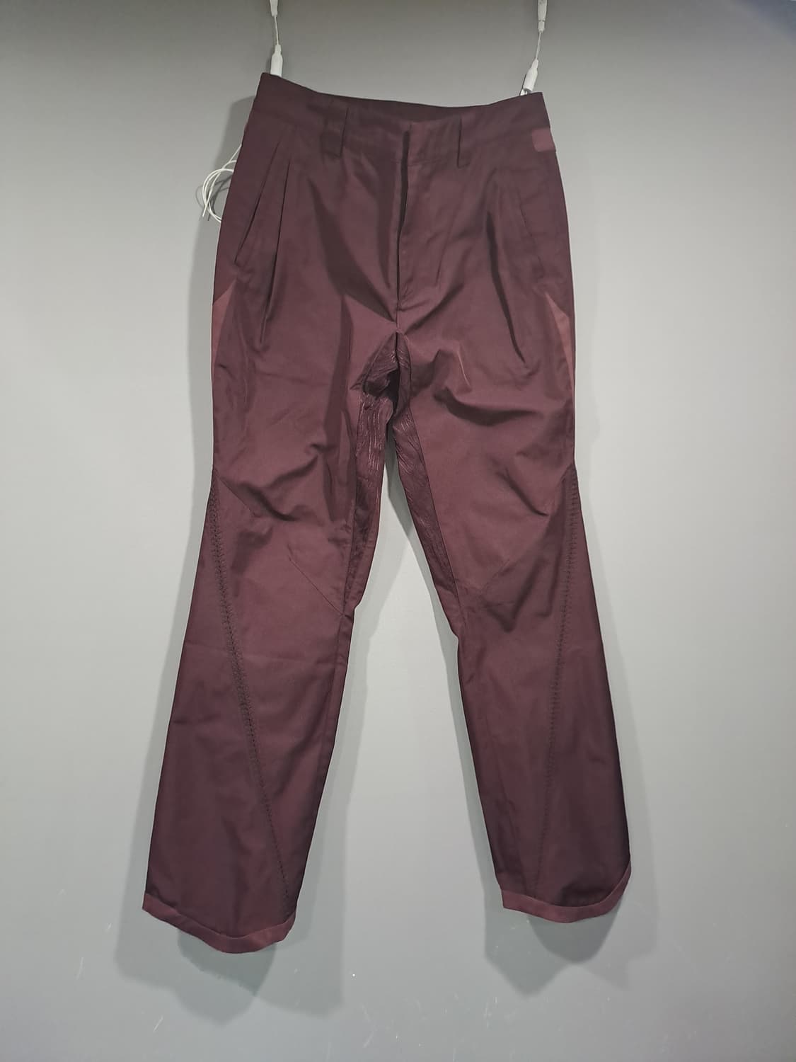 L) xlim 엑슬림 ep6 07 트라우저 버건디 상품이미지3