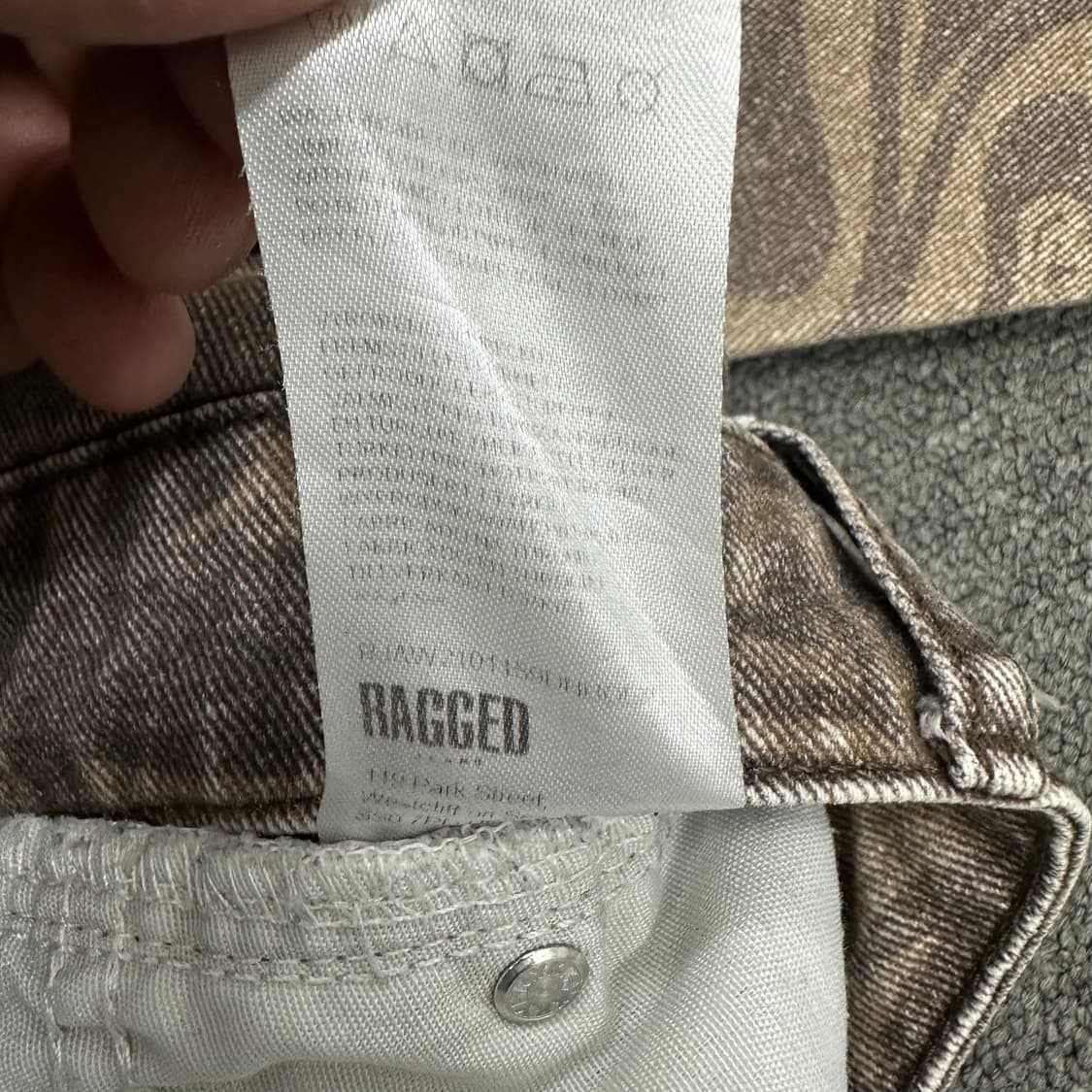 RAGGED 나염팬츠 상품이미지5