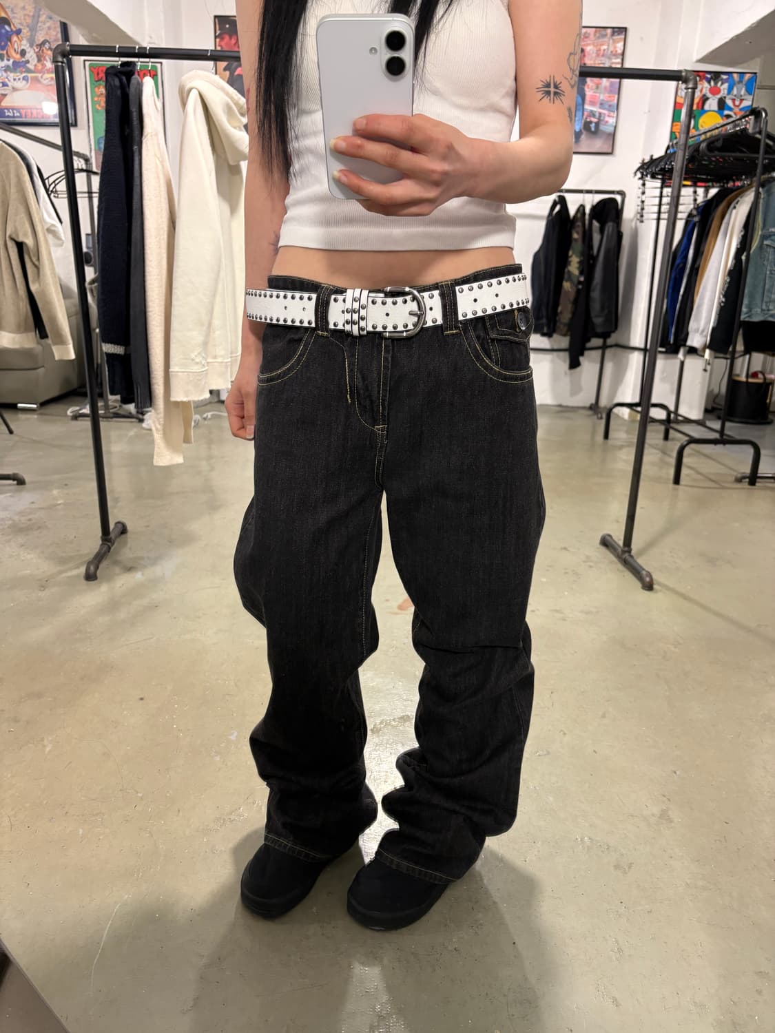 빈티지 데님팬츠 상품이미지1