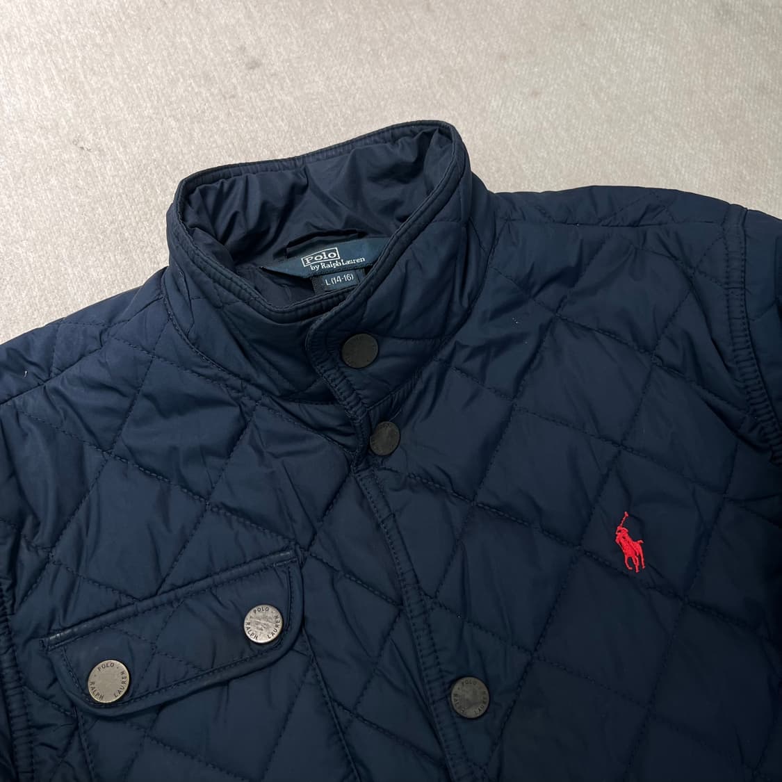 95 폴로 랄프로렌 스몰포니 퀄팅 자켓 상품이미지2