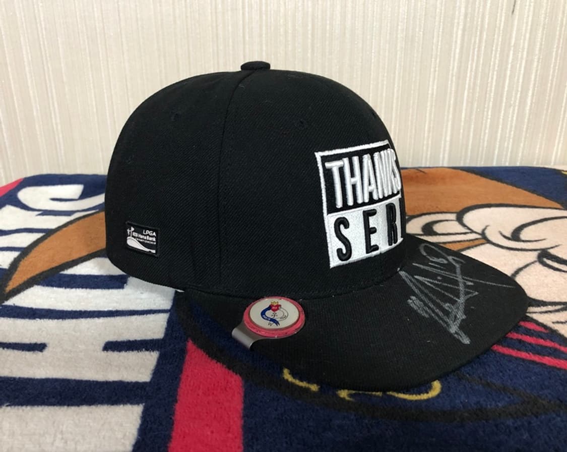 LPGA KEB-하나은행 챔피언십 박세리은퇴기념 땡스세리 싸인모자/캡 상품이미지5
