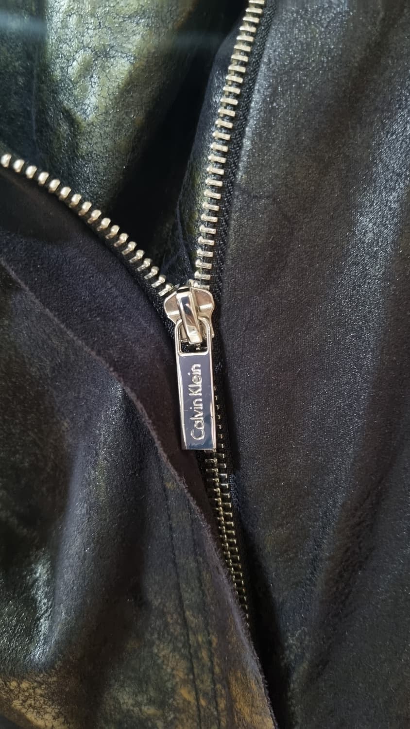 캘빈클라인 블랙 하이넥 자켓 상품이미지5