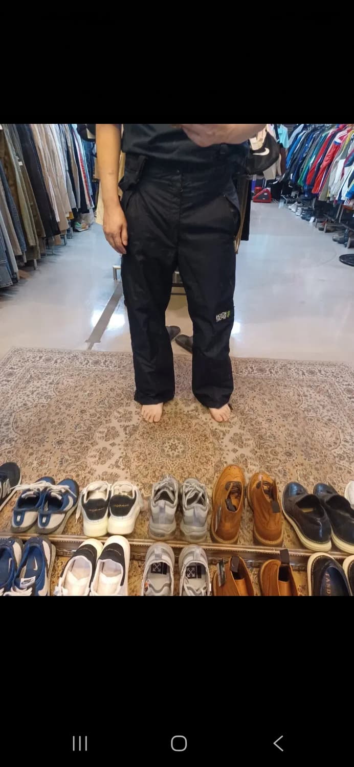 코오롱스포츠 올드스쿨 오버롤 멜빵 방풍 팬츠 xl 상품이미지5