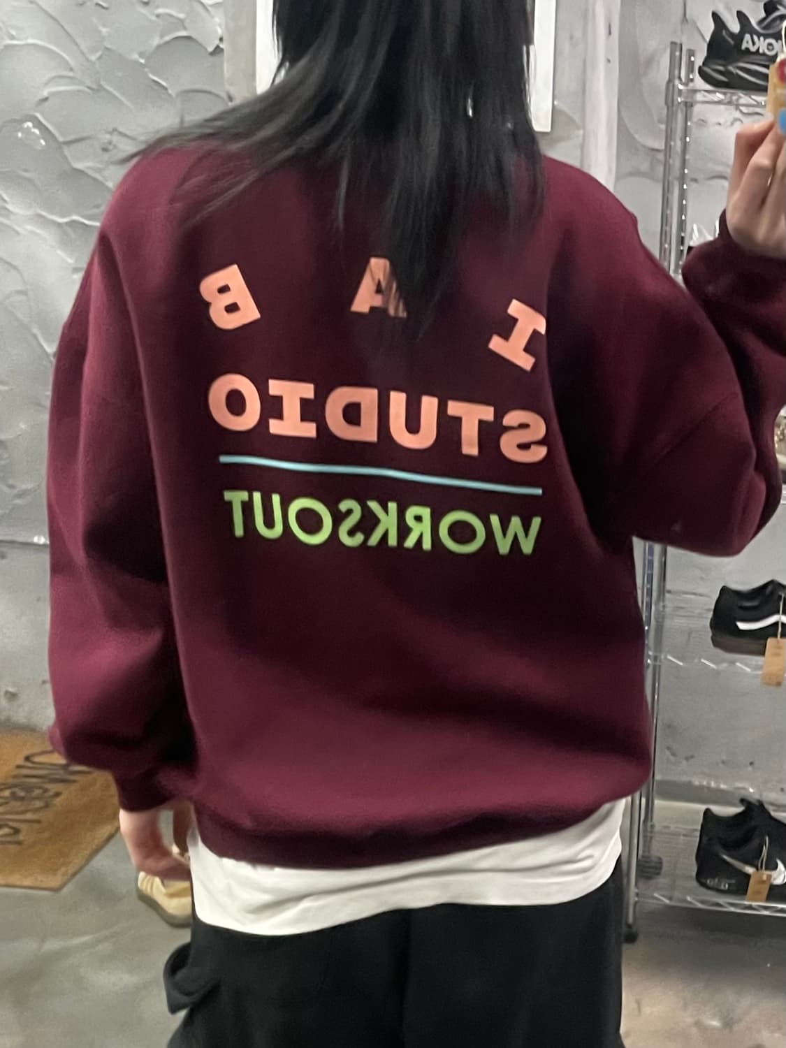 아이앱 X 웍스아웃 스웻셔츠 상품이미지9