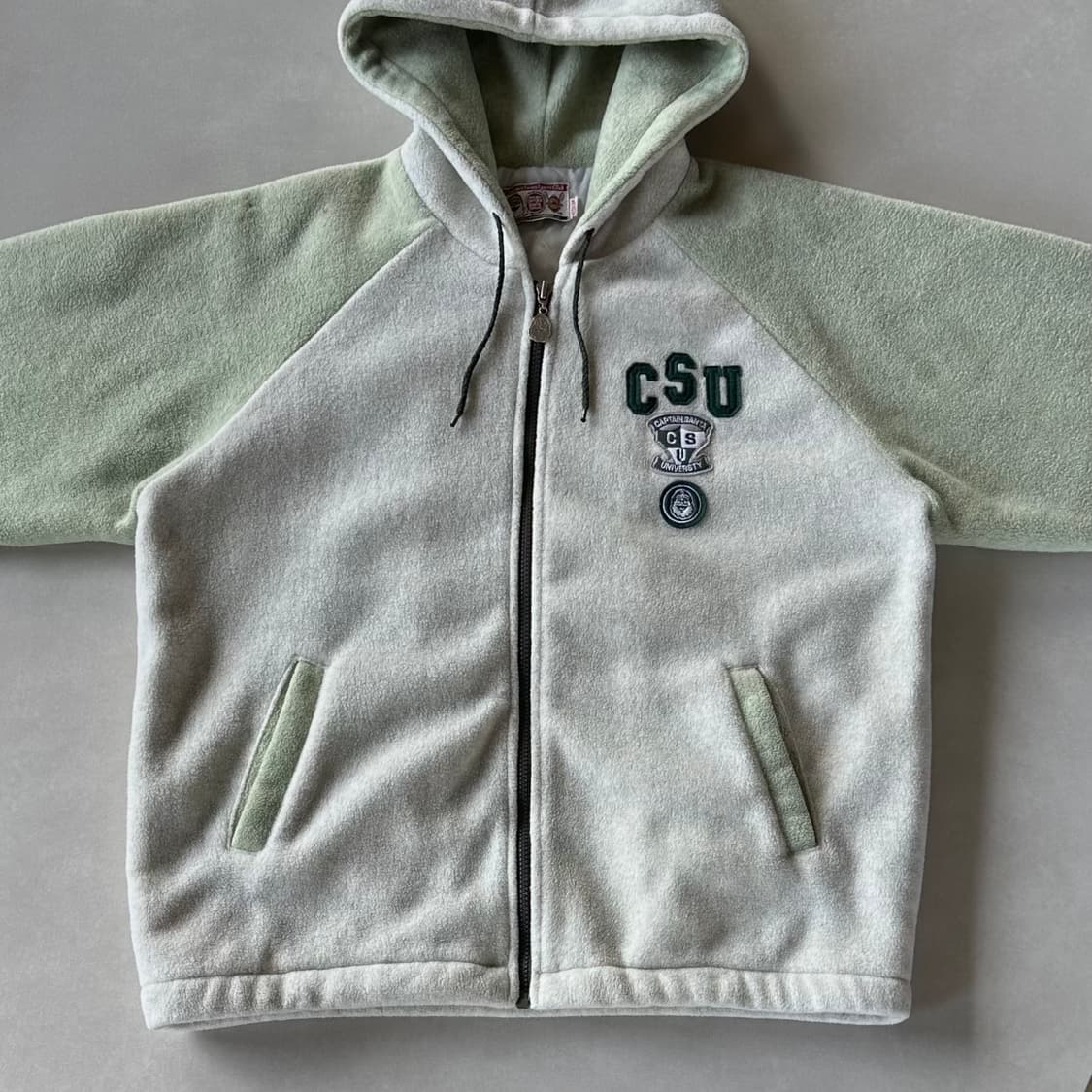 [M]캡틴산타 플리스 누빔 후드 자켓 상품이미지2