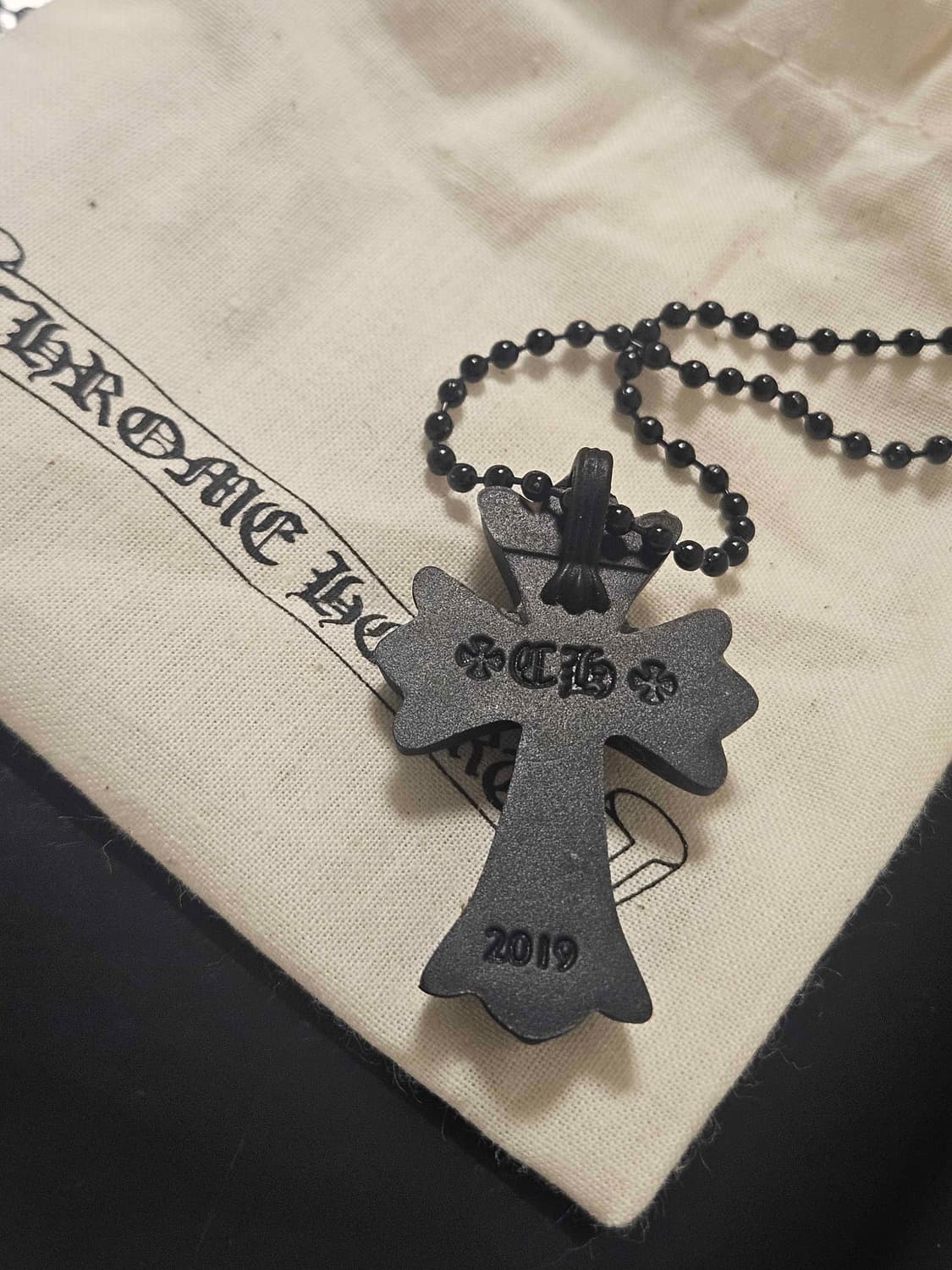 Chrome hearts black silicone necklace 상품이미지2