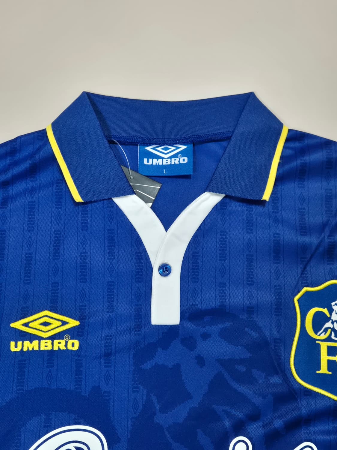 레트로) 95-97 첼시 홈팀 루드 굴리트 유니폼 L사이즈 레플리카 상품이미지4