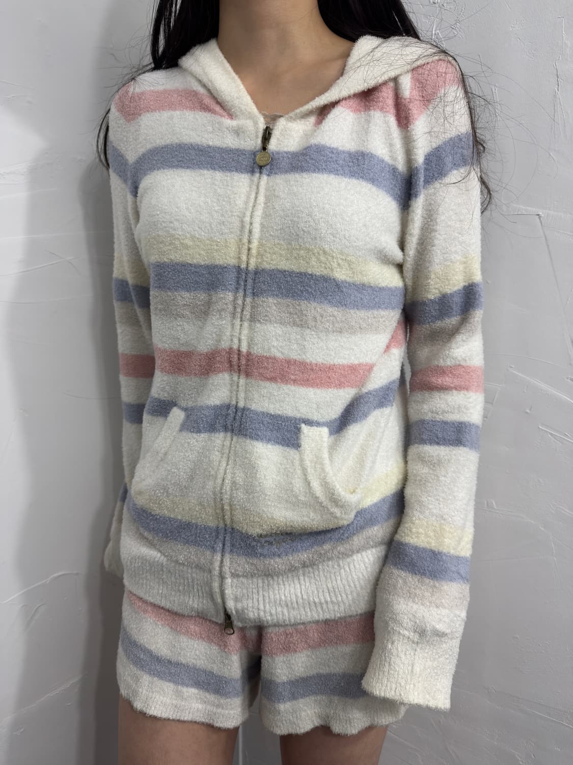 gelato pique stripe fleece setup 상품이미지3