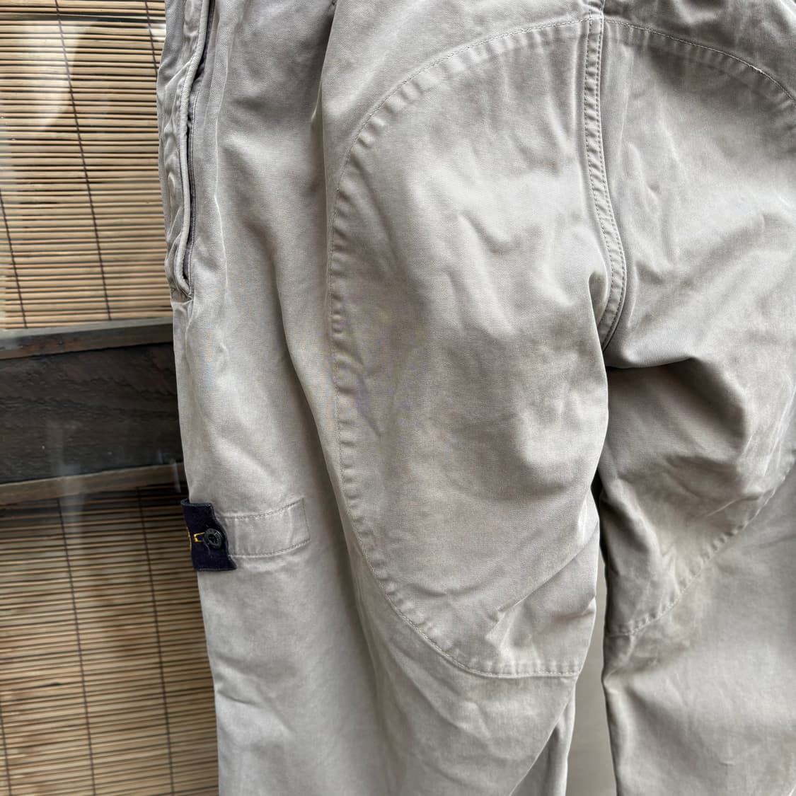 스톤아일랜드 페이딩 올리브 테크니컬 카고 팬츠 상품이미지6