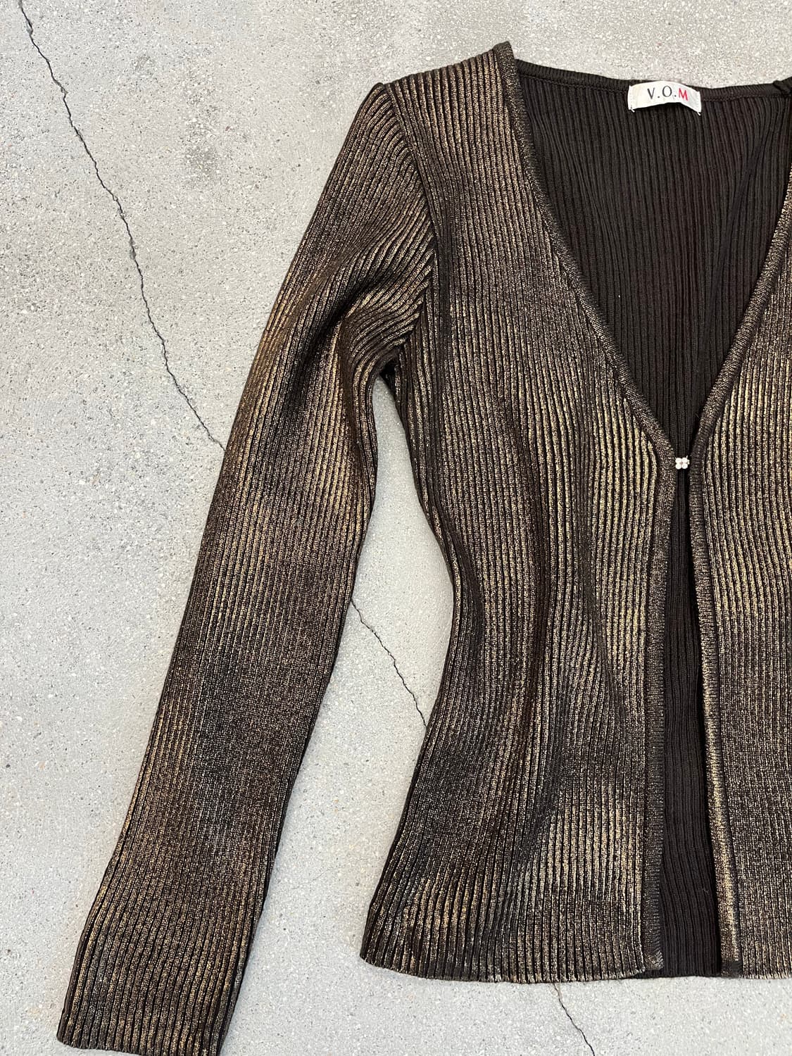 V.O.M 브라운 펄 가디건  상품이미지3