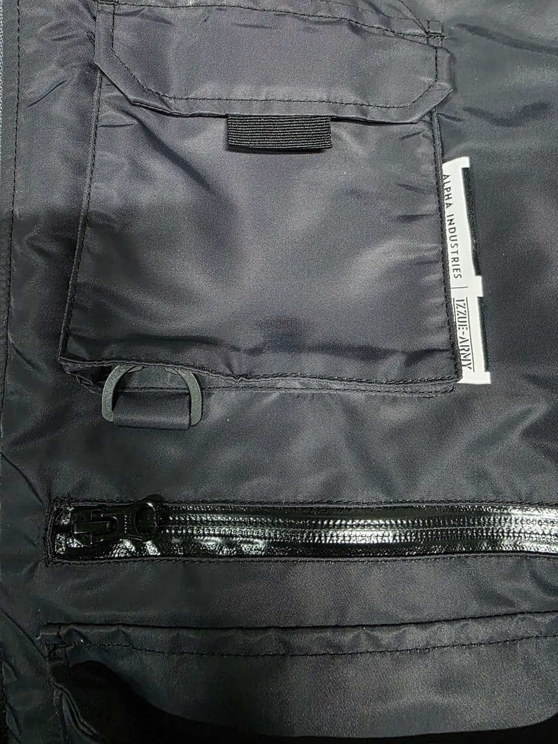 알파인더스트리 izzue 콜라보 ma-1 마원 L사이즈 상품이미지4