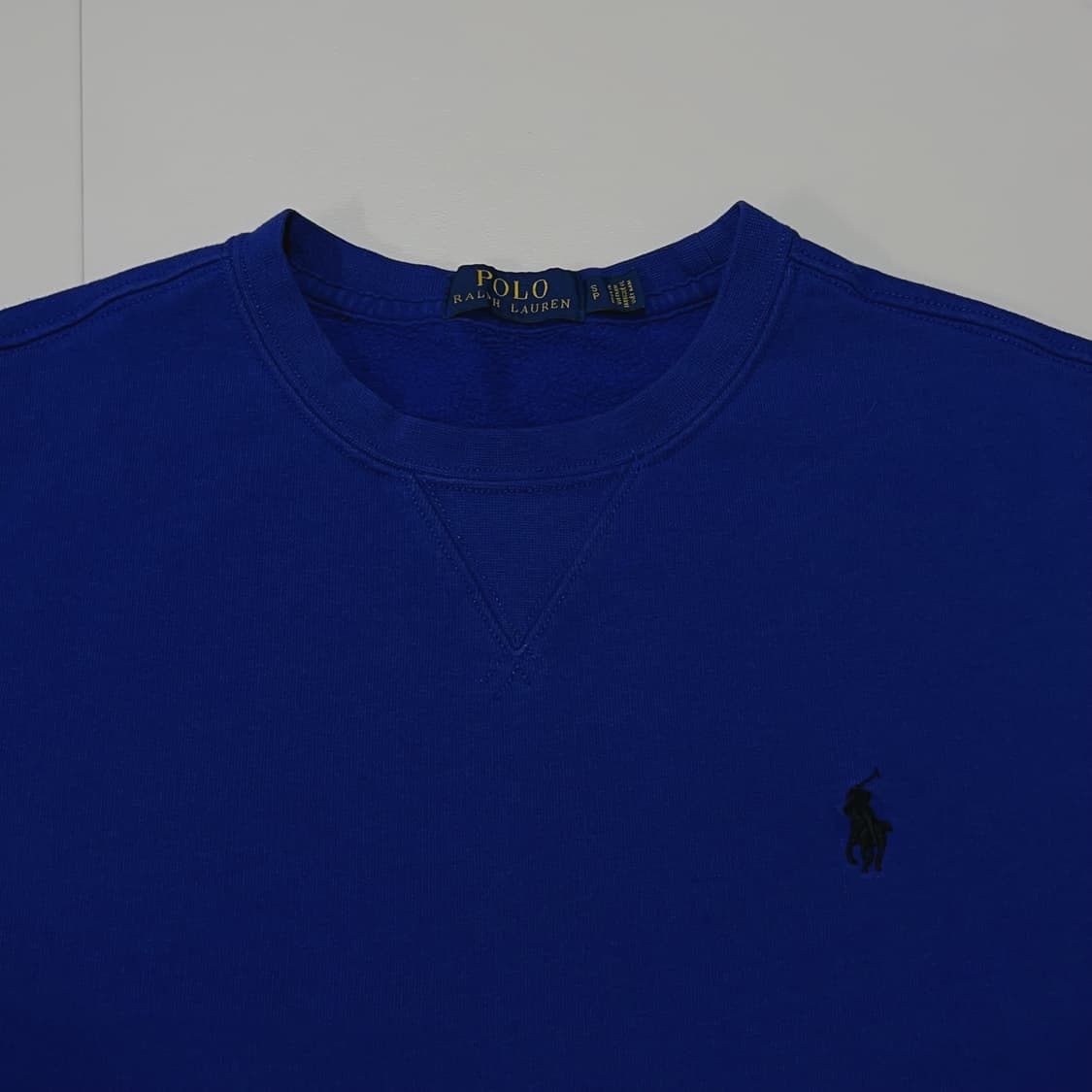 [정품] 폴로 블루 / 블랙포니 기모 맨투맨 [ S ] 상품이미지3