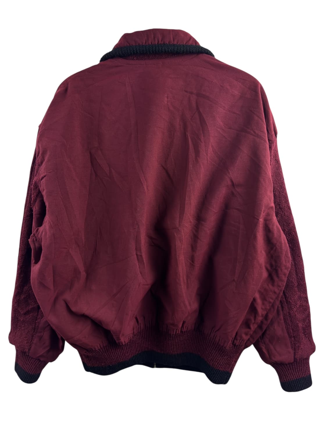 JPN 리버시블 와인 버건디 니트 자켓1443 상품이미지3