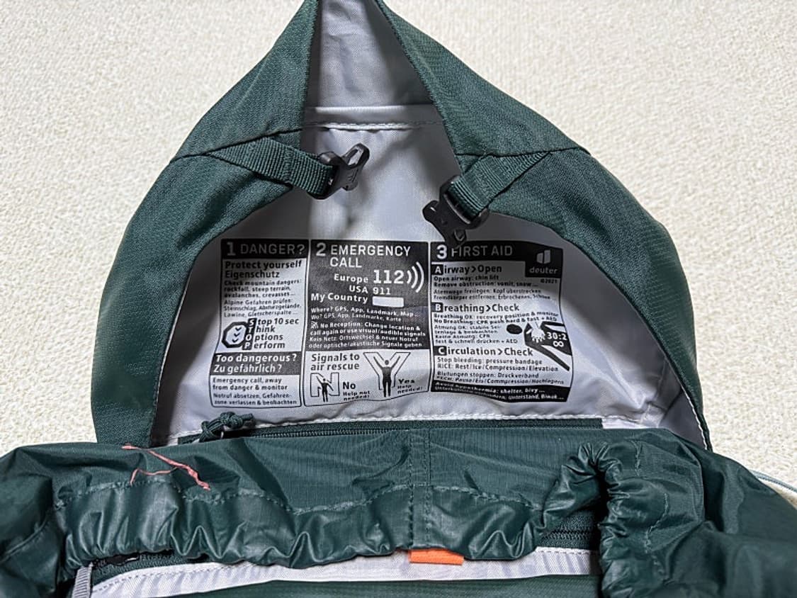 도이터 푸트라 24 L 등산배낭 미착용품 상품이미지8