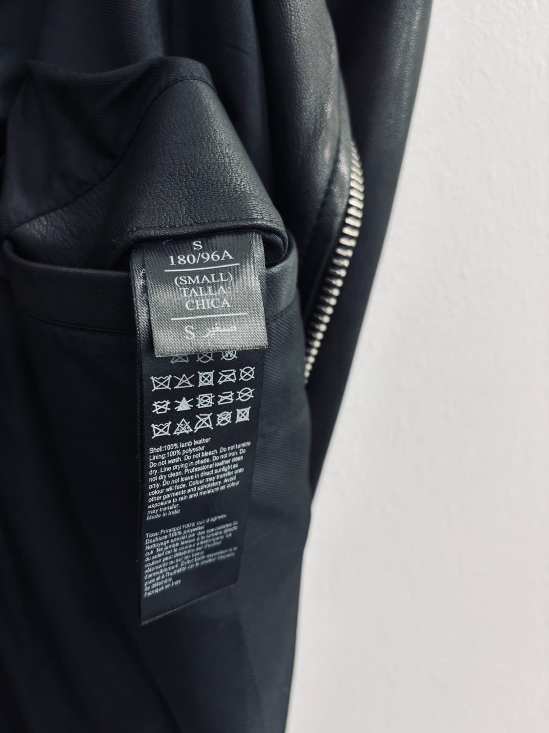 ALLSAINTS 올세인츠 천연 양가죽 라이더 자켓 상품이미지7