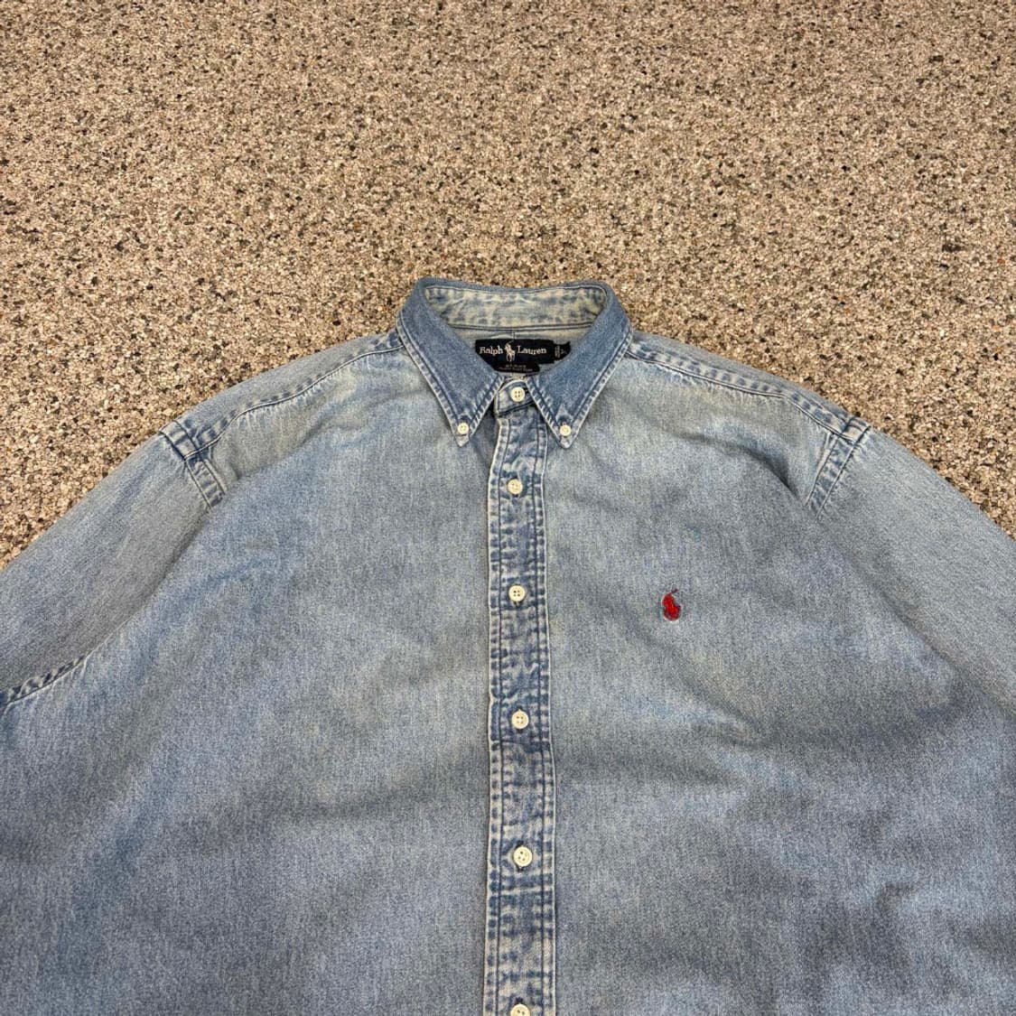 90s 폴로랄프로렌 데님셔츠 상품이미지3