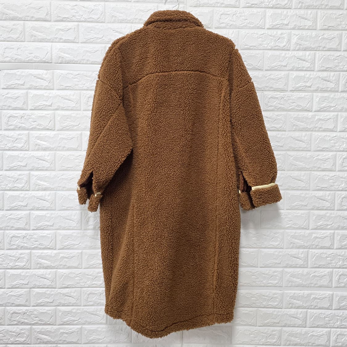 택포// 아디다스 CO Sherpa 뽀글이 코트 M 상품이미지4