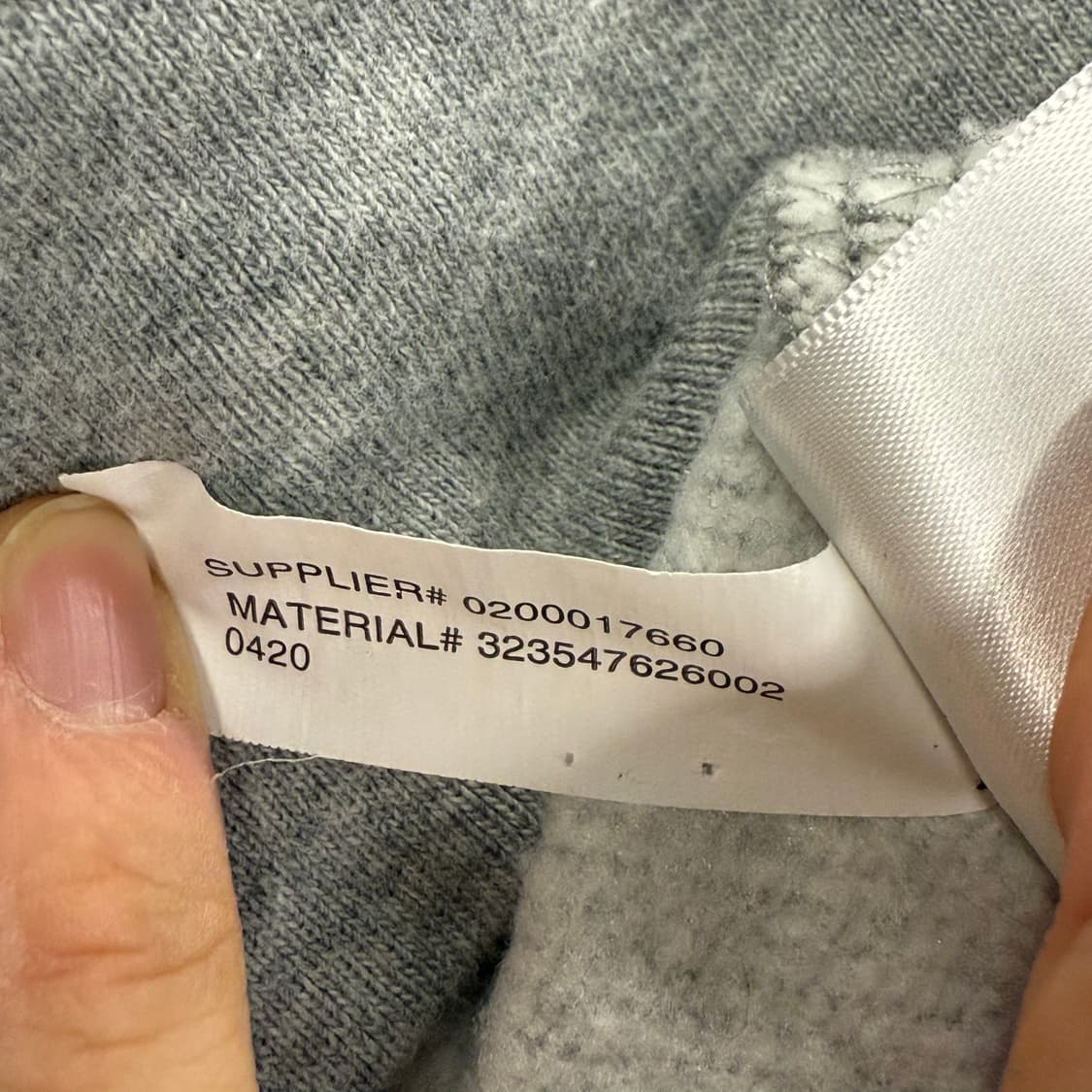 폴로 랄프로렌 그레이 후드집업 상품이미지8