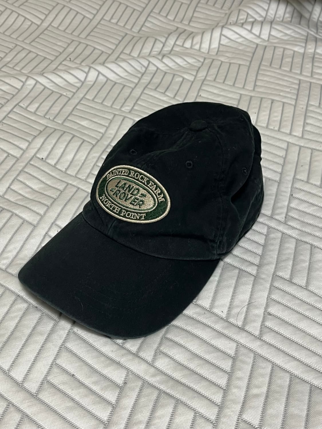 빈티지 랜드로버 볼캡 블랙 상품이미지1