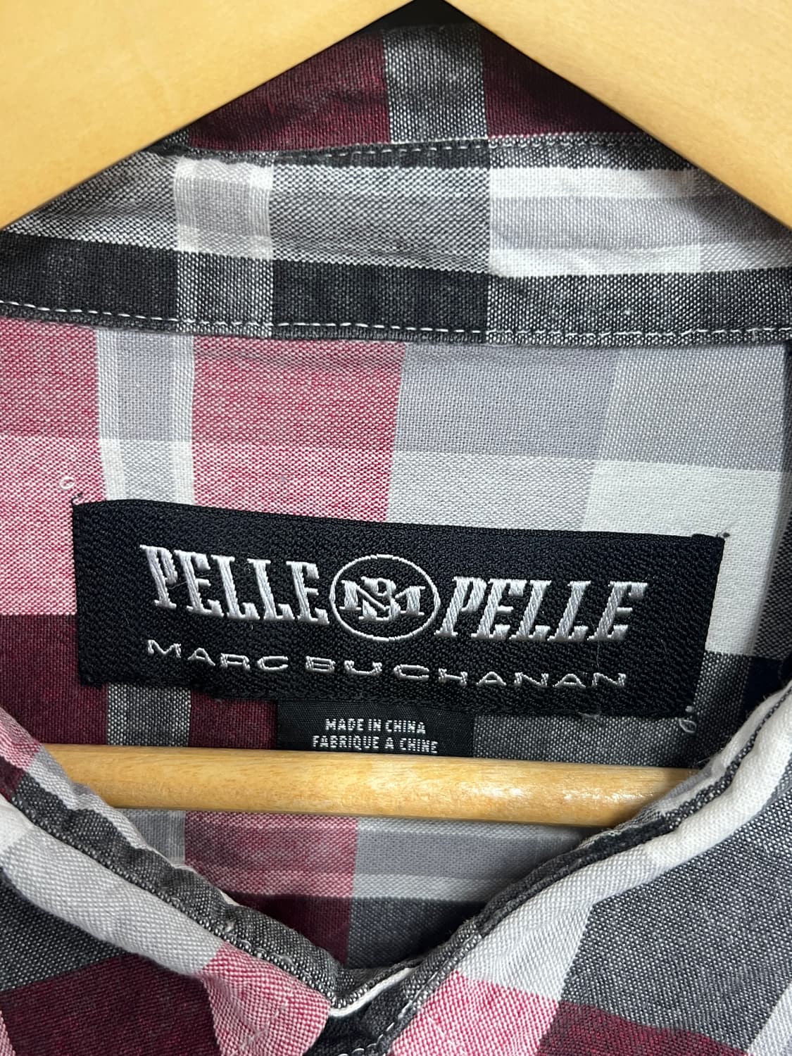 Pelle Pelle 펠레펠레 체크 셔츠 상품이미지5