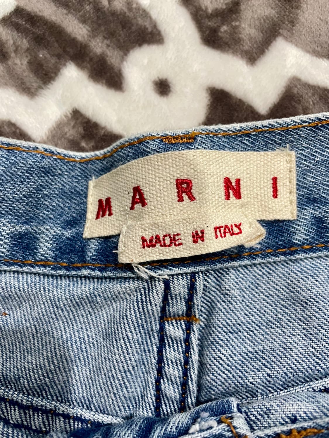 마르니 와이드핏 데님 팬츠 40 정품 상품이미지3