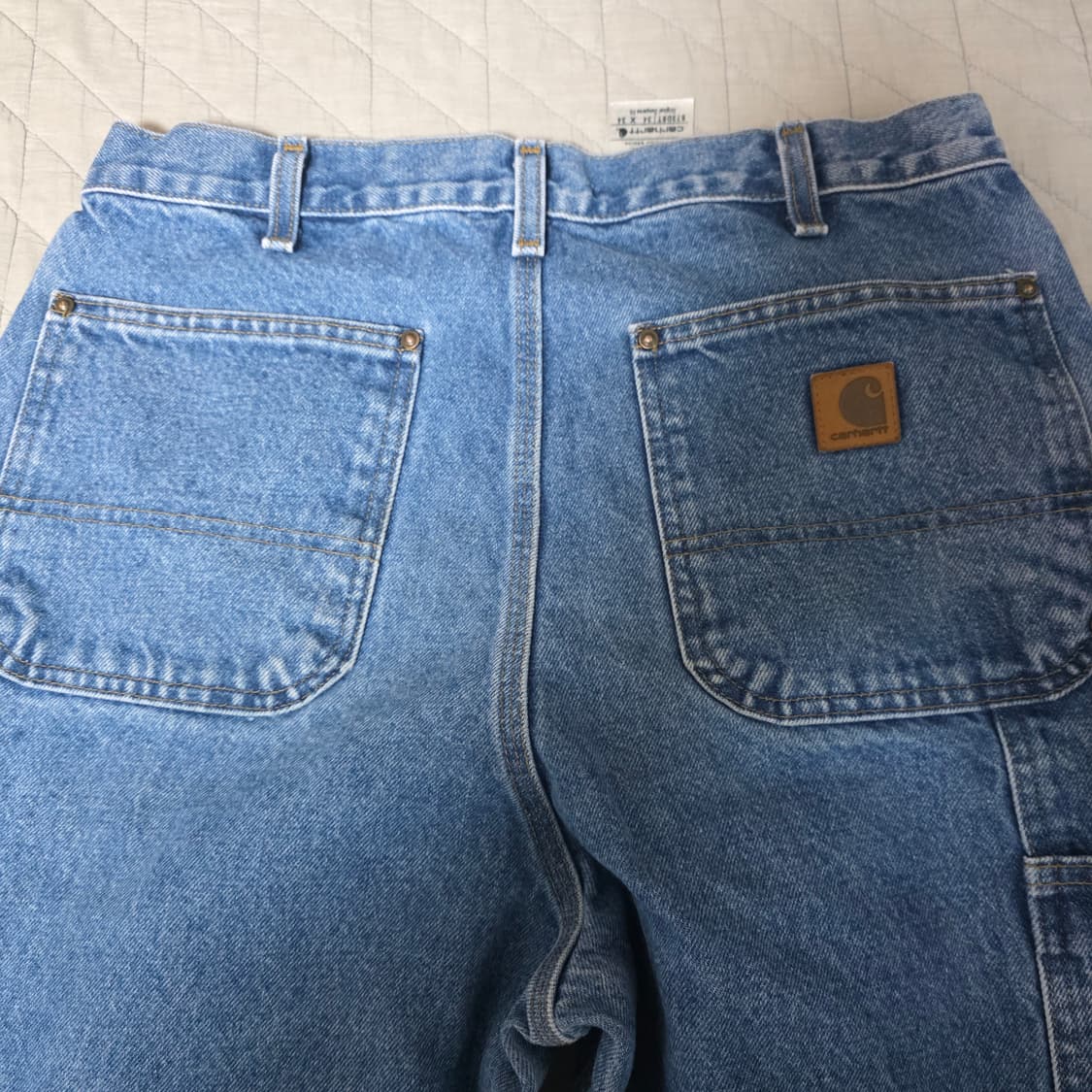 [34X34] 빈티지 칼하트 더블니 B73 DST 데님팬츠 굿 B-11 상품이미지5