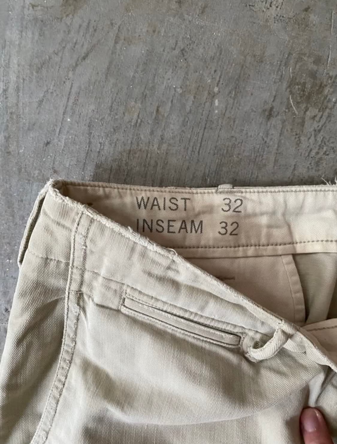 00s RRL DISTRESSED FIELD CHINO PANTS 상품이미지4