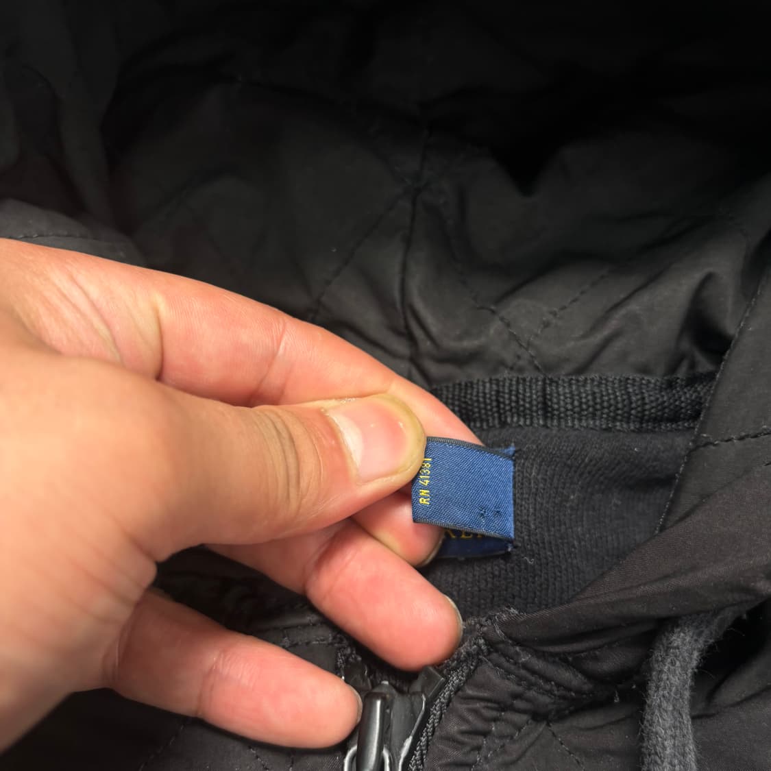100 폴로 랄프로렌 누빔 후드집업 상품이미지4