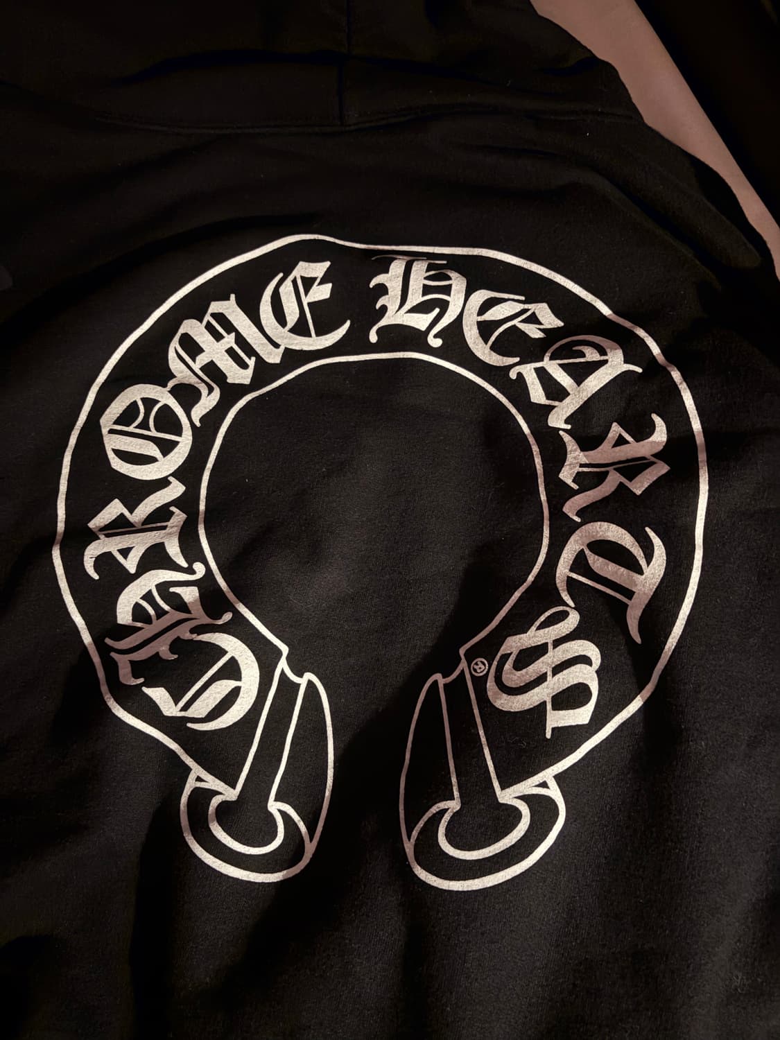 크롬하츠 플로랄 플리스 호스슈 후드집업 L 급처 상품이미지7