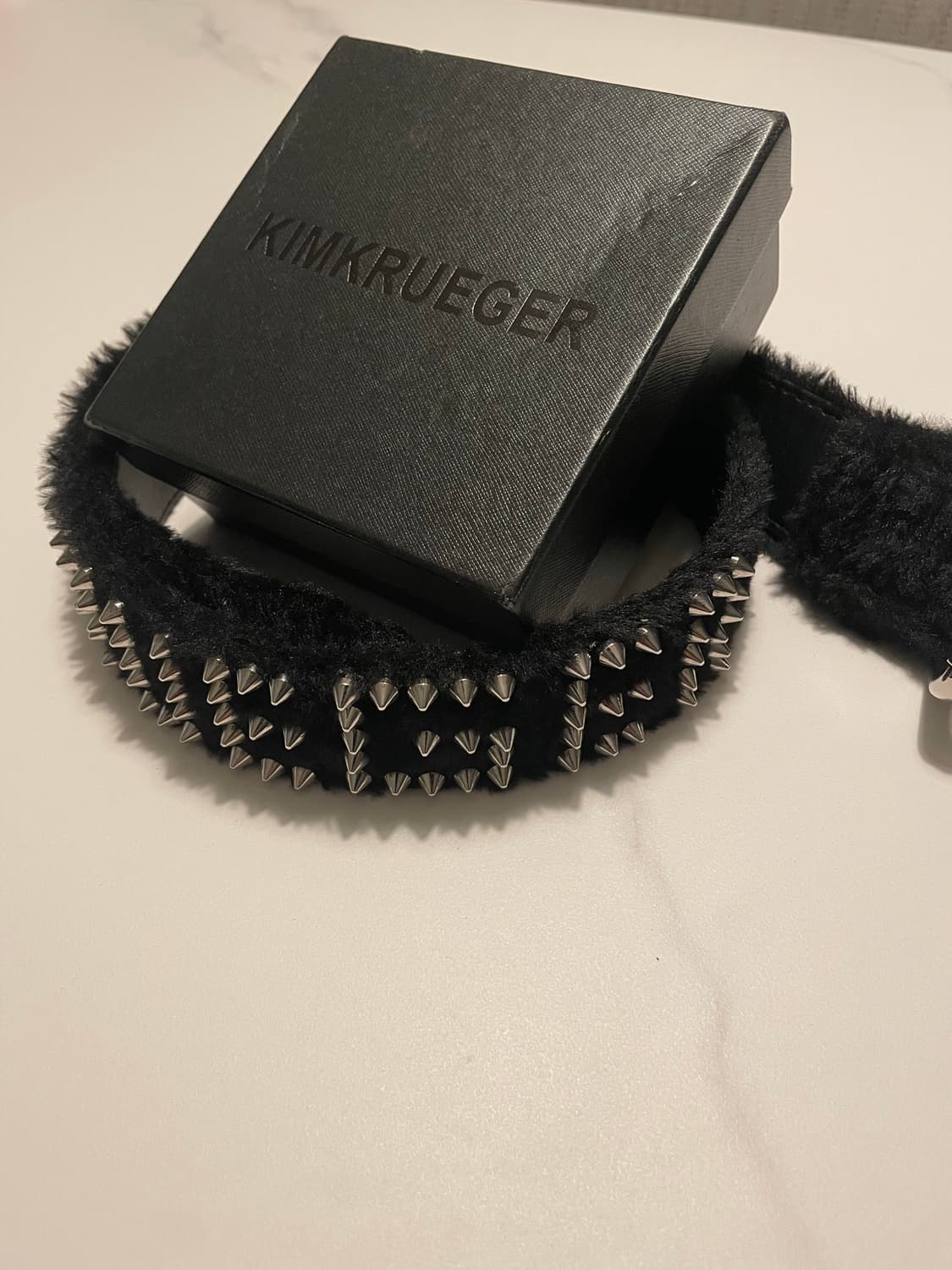 KIM KRUEGER Spike Belt [Fur.ver] 상품이미지3