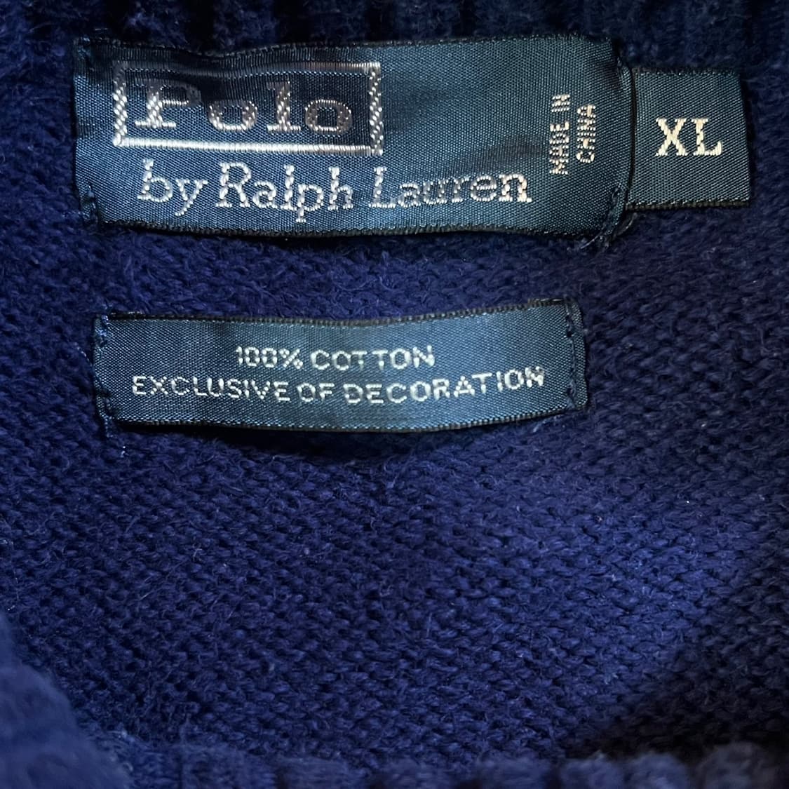 폴로 반집업 니트 상품이미지3