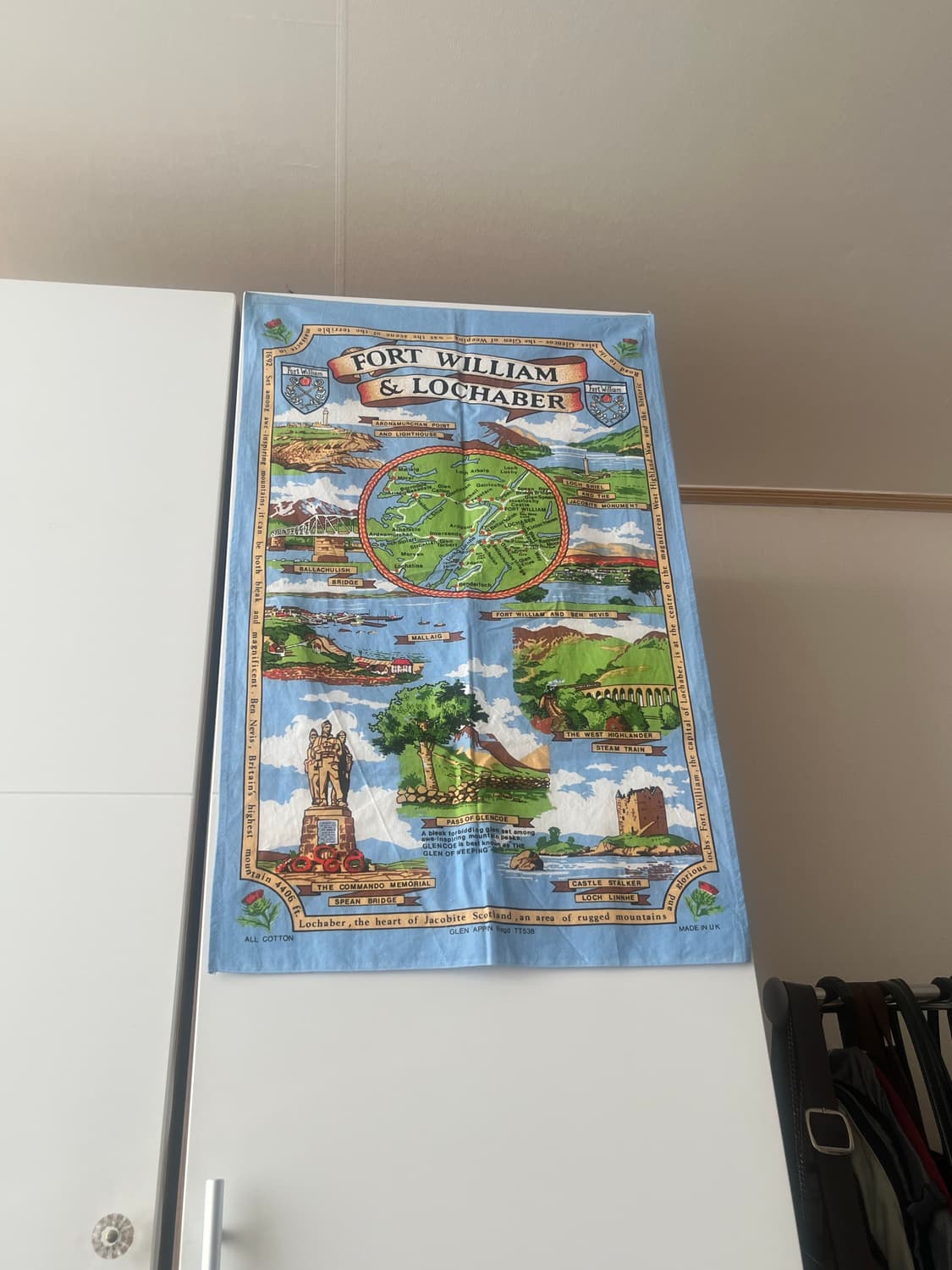 영국 페브릭 지도 상품이미지6