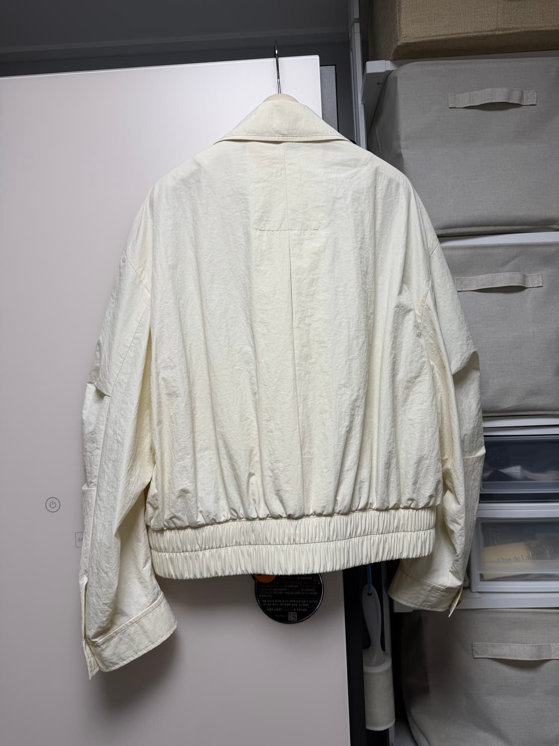 앳코너 스티치봄버자켓 베이지 상품이미지4