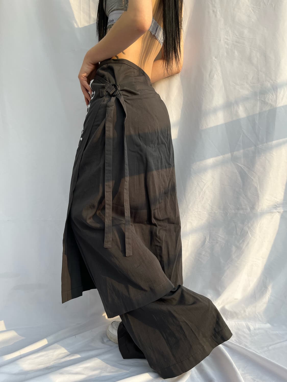 혜인서 랩 스커트 레이어드 와이드팬츠 상품이미지9