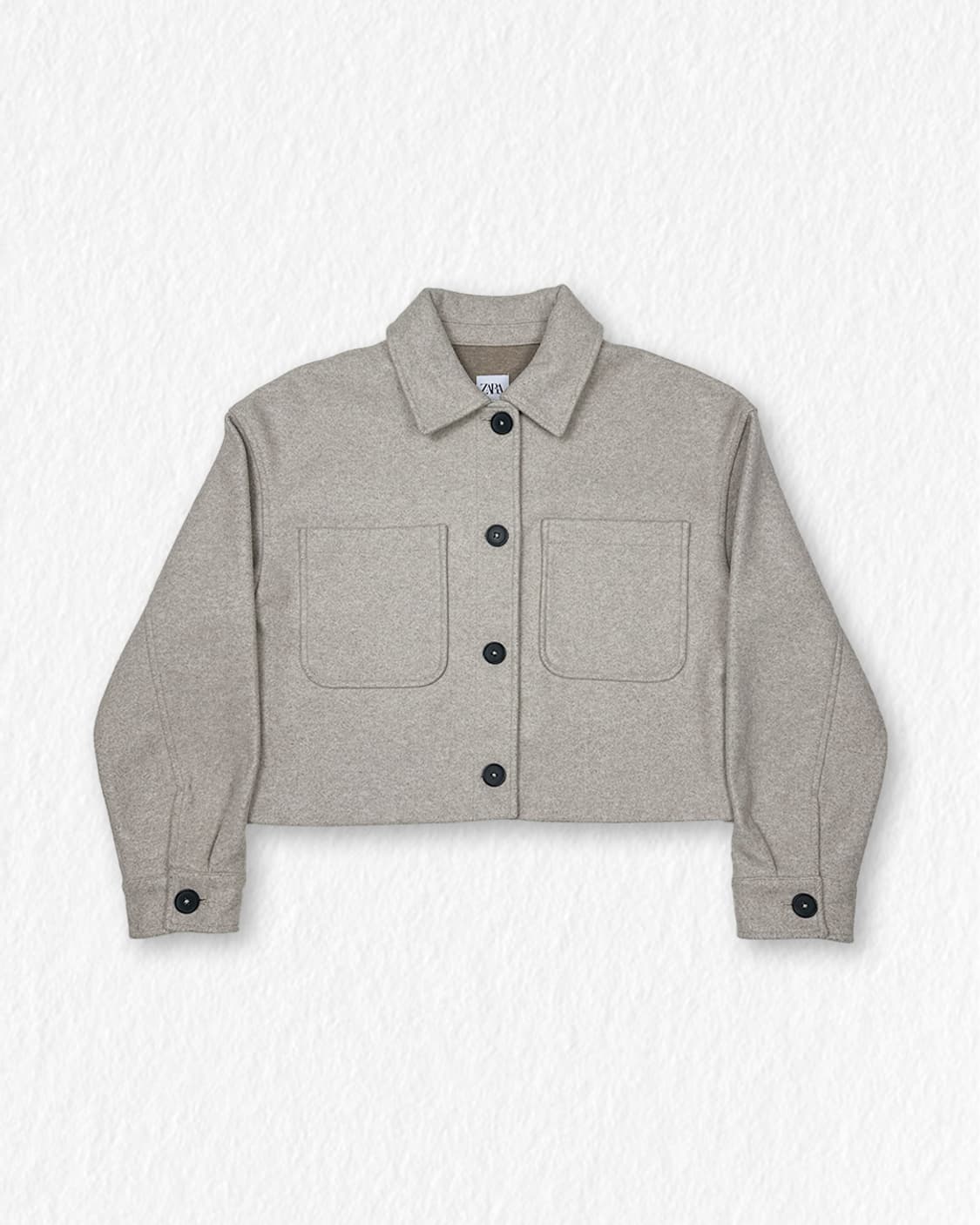 자라 미니멀 크롭 자켓 상품이미지1