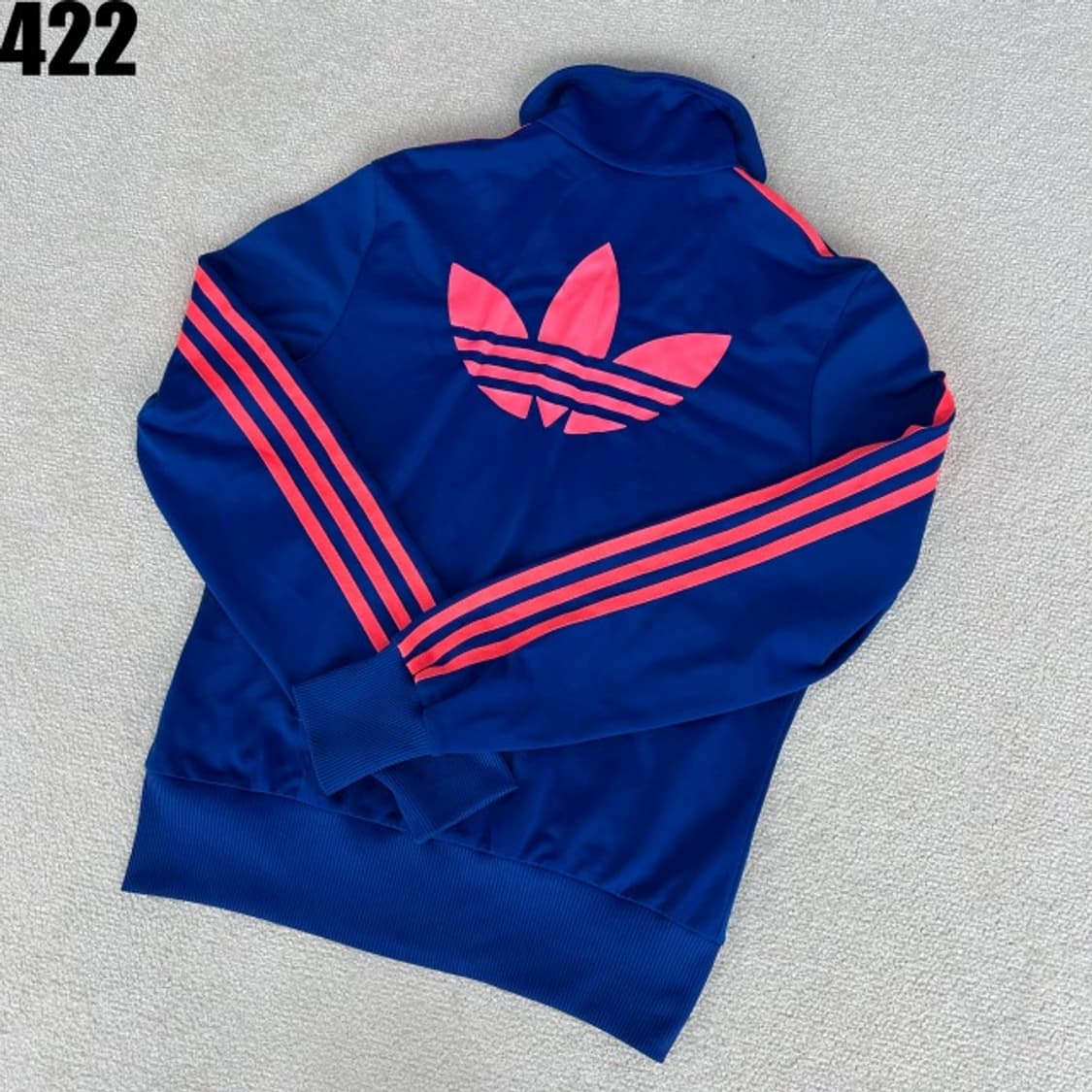 아디다스 삼선 트랙탑 핑크/블루 져지 95 상품이미지5